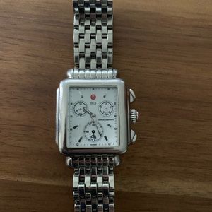 Michele Watch w/ addtl interchangeable straps!